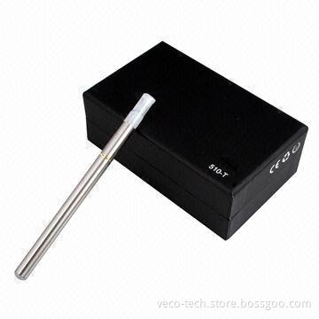 E-cigarette Starter Kit w/ Clear Cartridge, 200mAh Battery Capacity, Small E-cigarette 9.2mm Battery